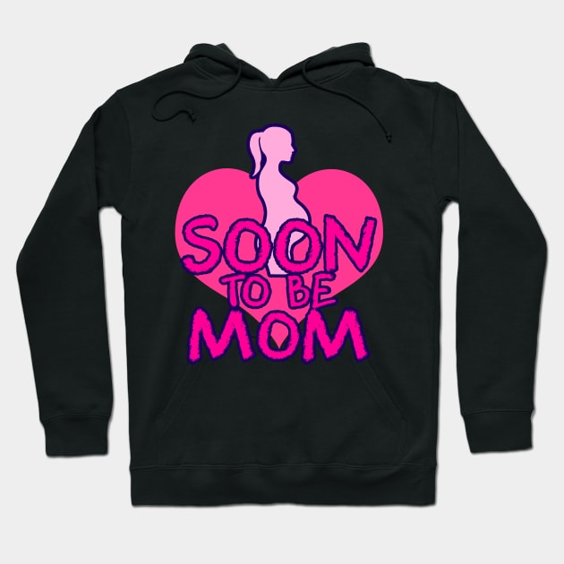 Mother mom pregnancy pregnant offspring Hoodie by OfCA Design